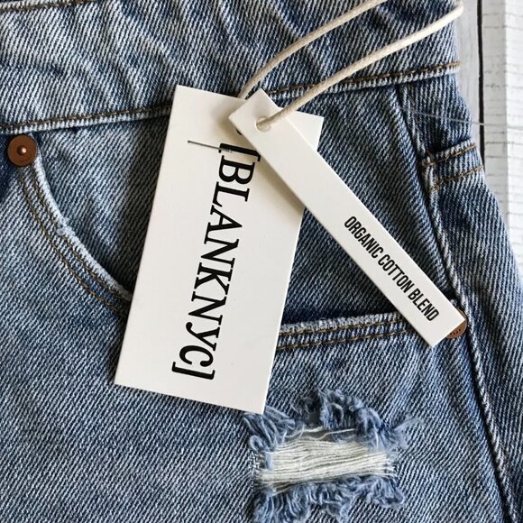 BlankNYC "The Barrow" High Rise Distressed Shorts Size 29 - Picture 7 of 14